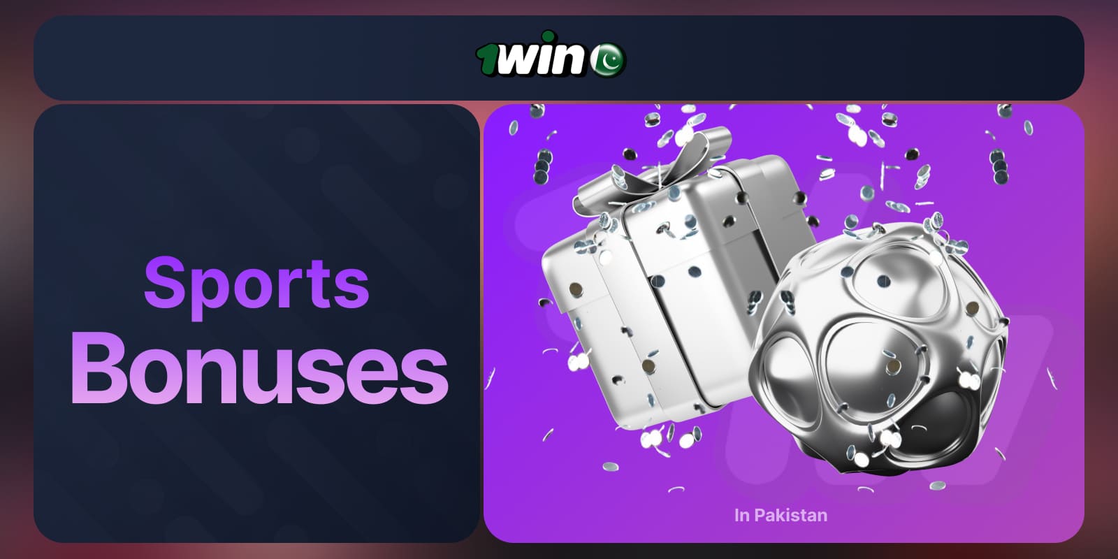 1Win Pakistan Bonus offers for sports with a variety of sports games across different genres