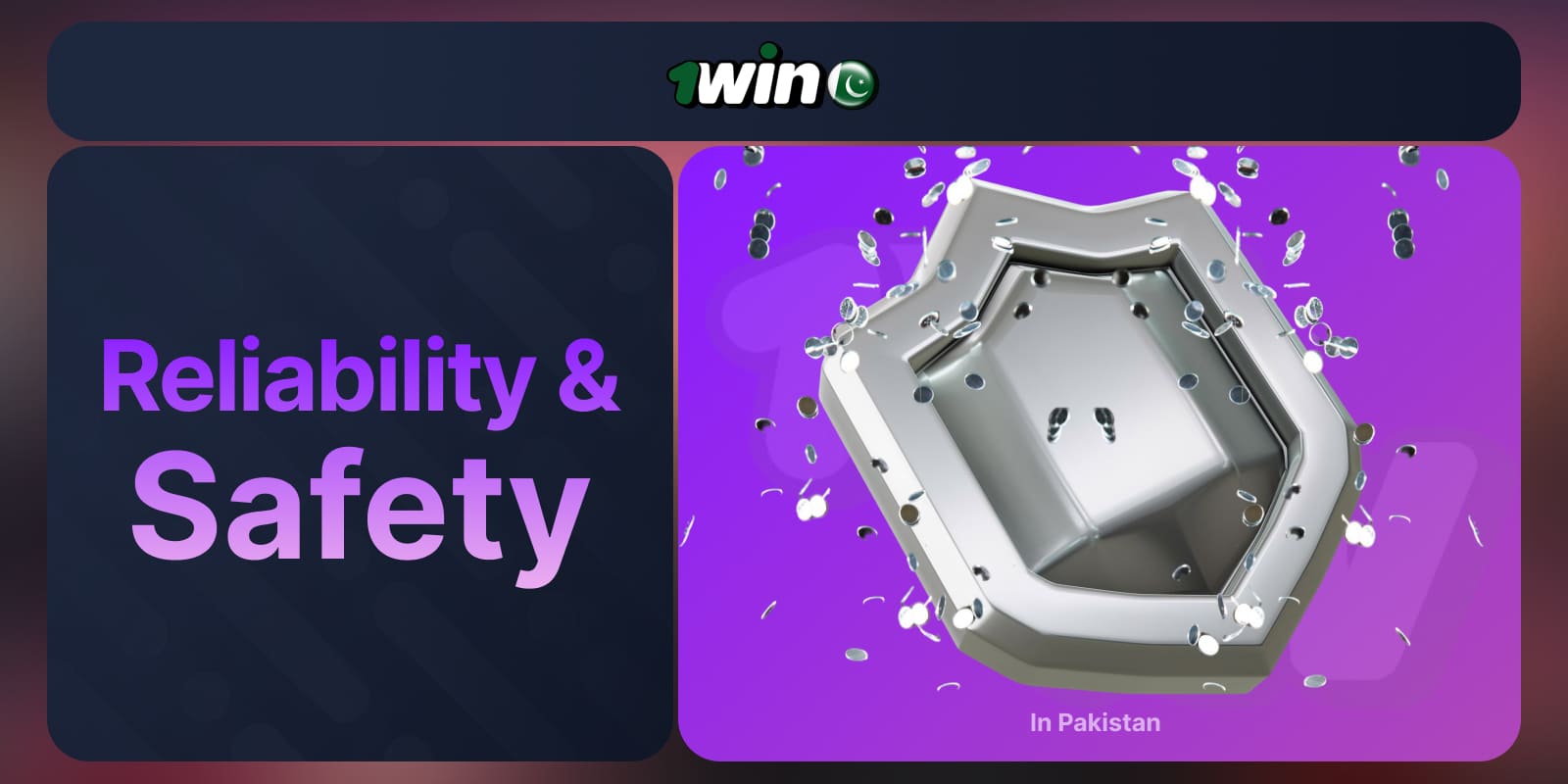1Win Pakistan Casino security measures on the casino gaming platform, general rules and regulations