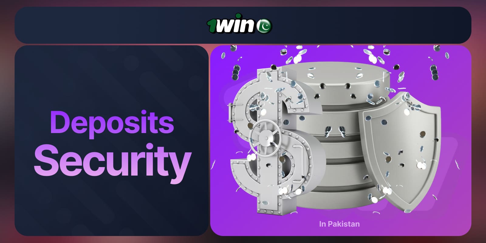 1Win Pakistan Deposit account and data protection methods and platform security measures