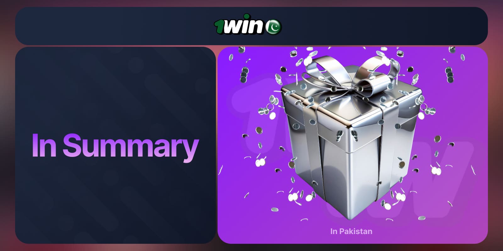 1Win Pakistan Promocode: Conclusion and Summary on Using Promo Codes