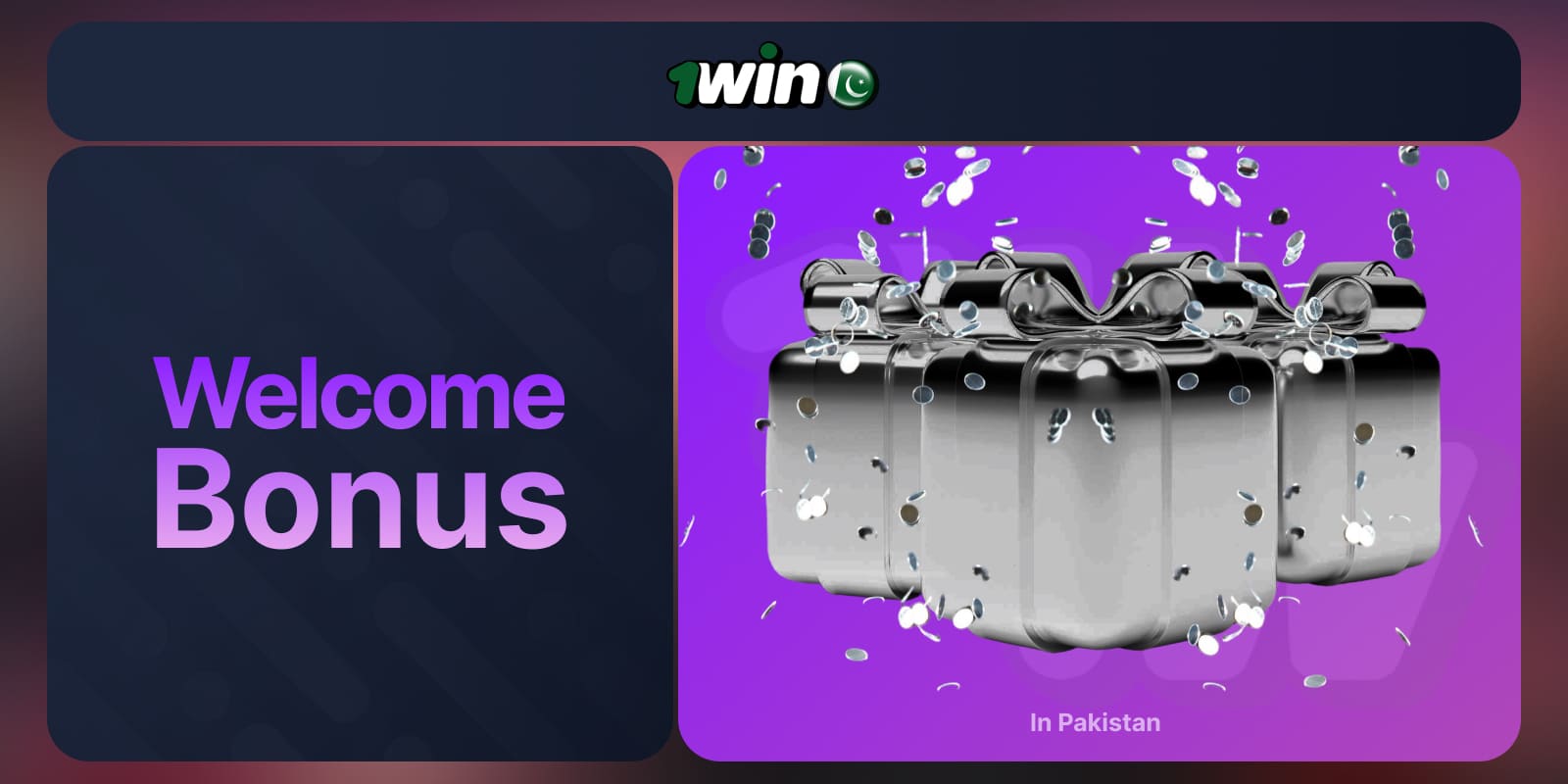 1Win Pakistan Registration offers a generous welcome bonus with the most favorable terms